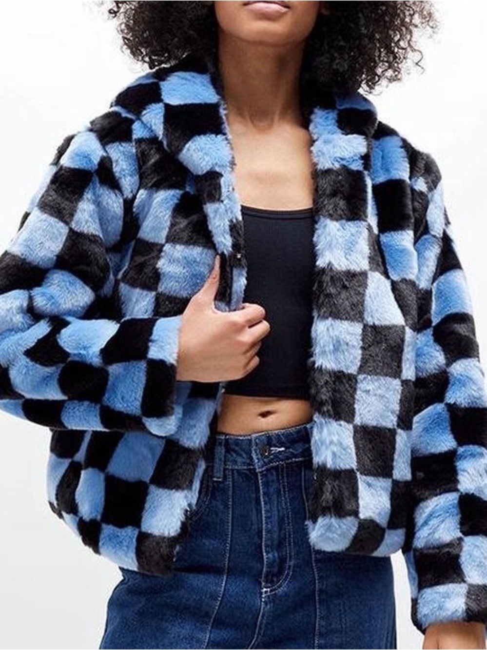 Ragged Priest Presence Faux Fur Jacket